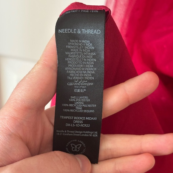 Needle & Thread Tempest Bodice Gown - Picture 6 of 11